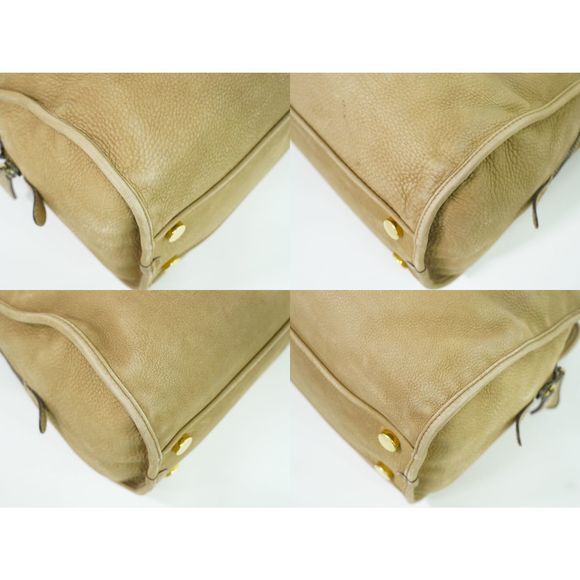 Gucci Python Leather Handbag Beige - Picture 7 of 9